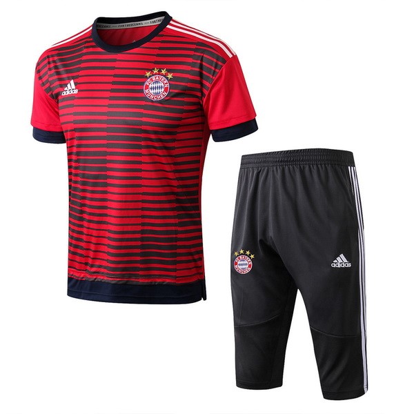 Bayern München Trikot Trainingsshirt Komplett Set 2018-19 Rote Fussballtrikots Günstig